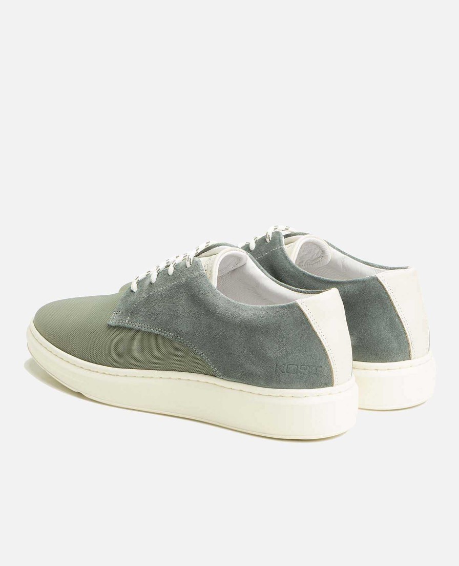 KOST Sneakers | Heren Suede Kaki Sneakers