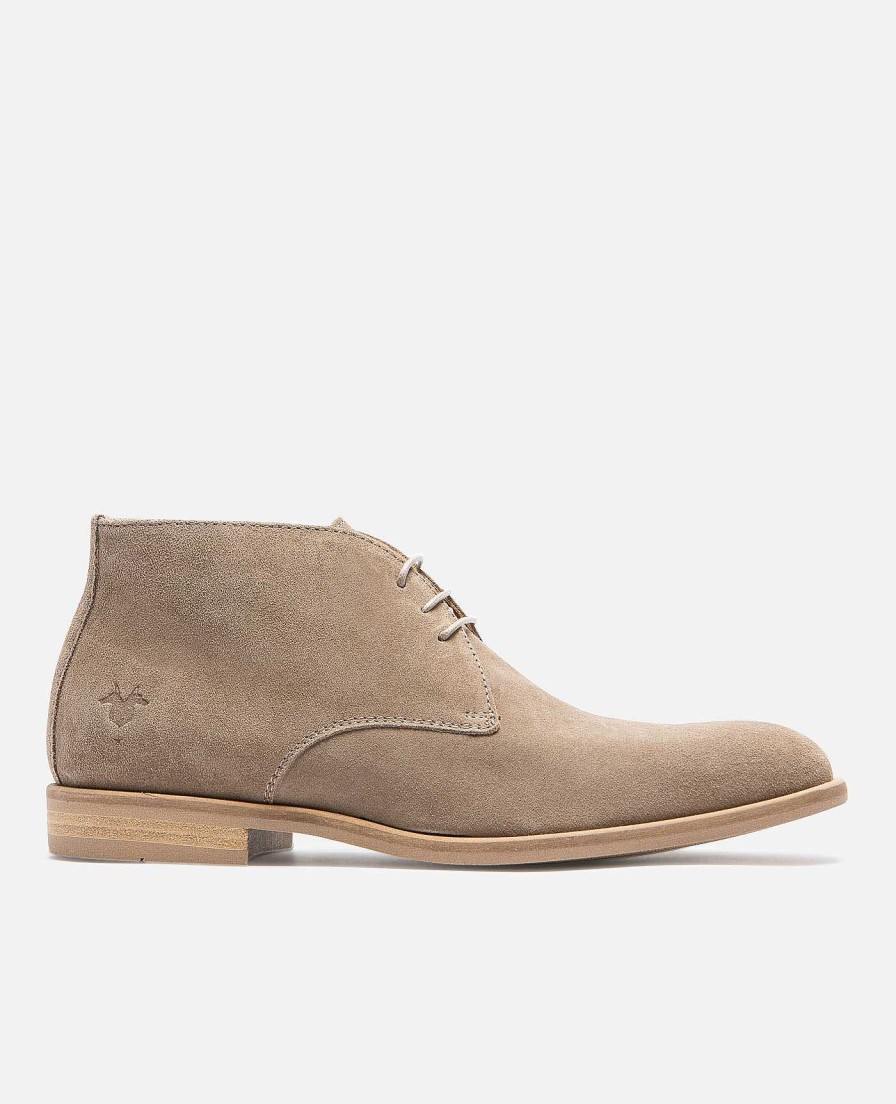 KOST Laarzen | Heren Taupe Suede Chukka-Laarzen