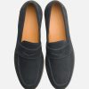 KOST Loafers | Heren Marineblauwe Suede Loafer