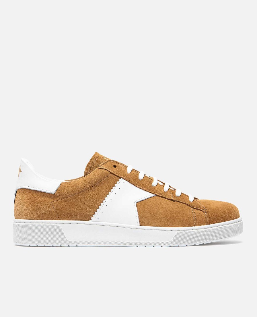 KOST Sneakers | Gemengde Beige Suede Sneakers