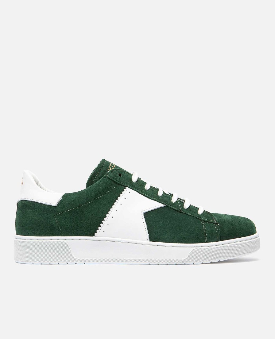 KOST Sneakers | Gemengde Groene Suede Sneakers