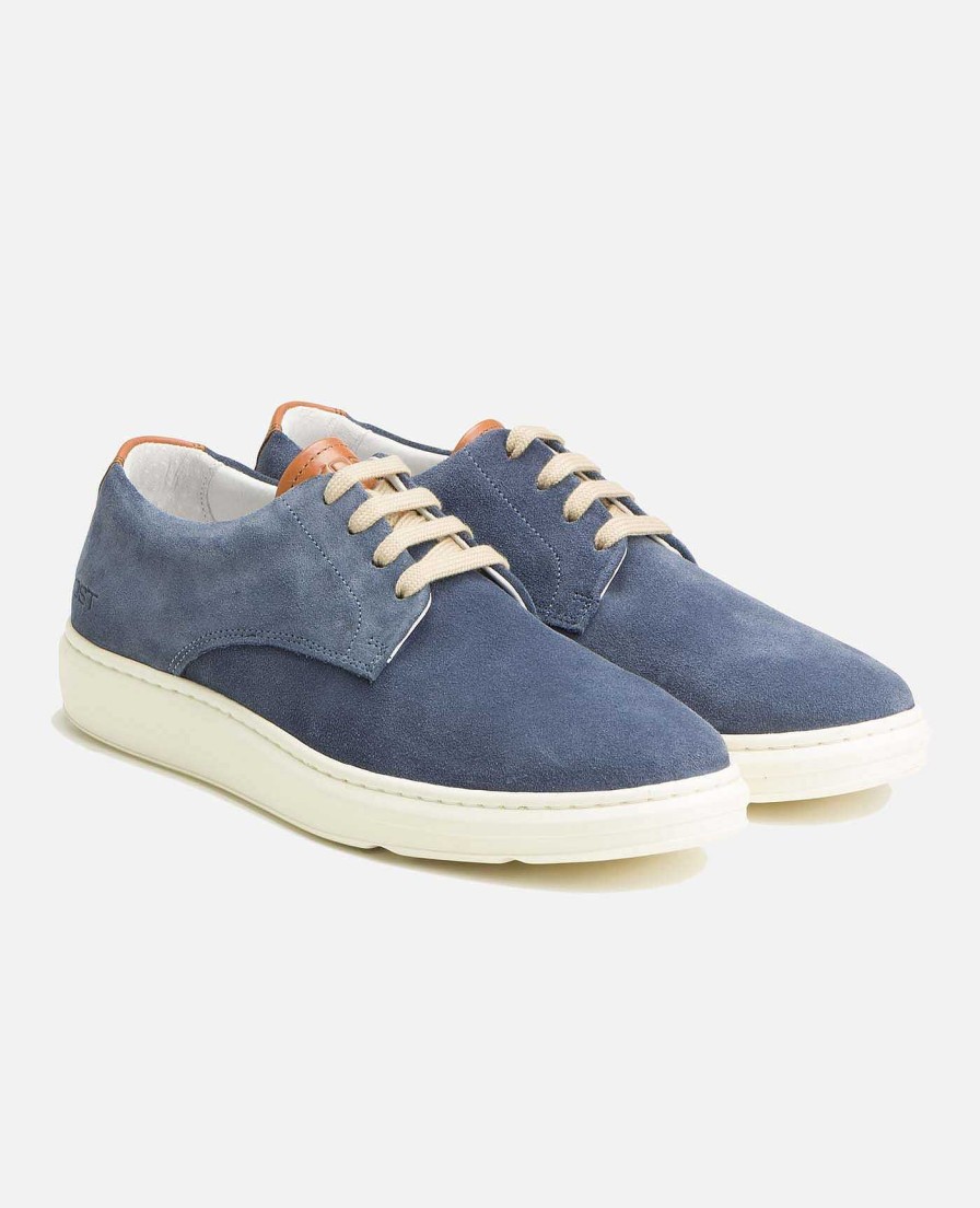 KOST Sneakers | Marineblauwe Suede Sneakers Voor Heren