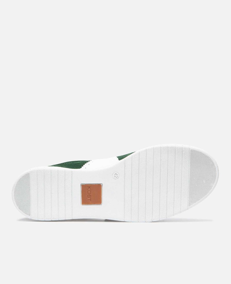 KOST Sneakers | Gemengde Groene Suede Sneakers