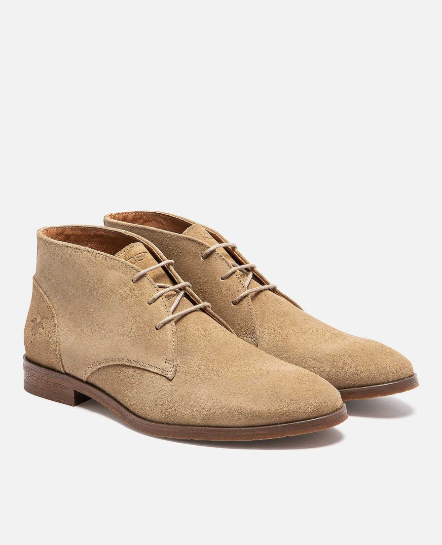 KOST Laarzen | Heren Camel Suede Chukka-Laarzen