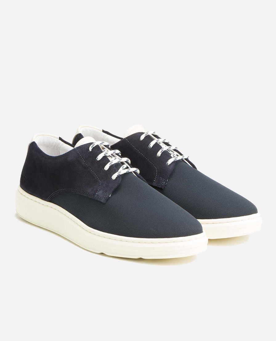 KOST Sneakers | Marineblauwe Suede Sneakers Voor Heren