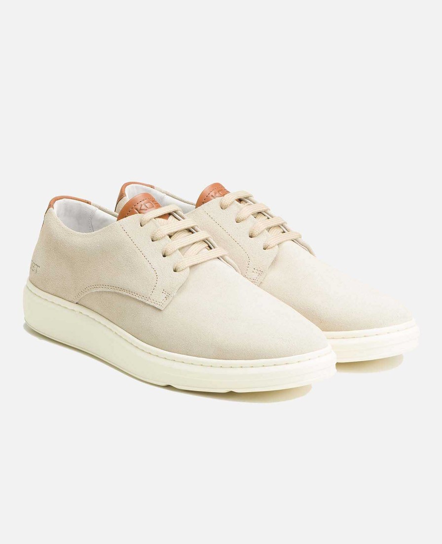 KOST Sneakers | Heren Suede Beige Sneakers