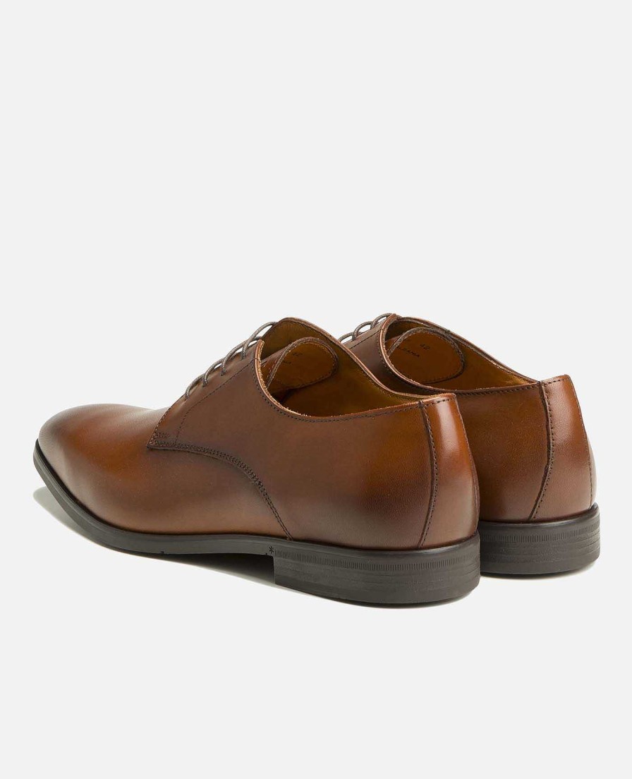 KOST Derby- En Oxford-Schoenen | Heren Cognac Leren Derby'S