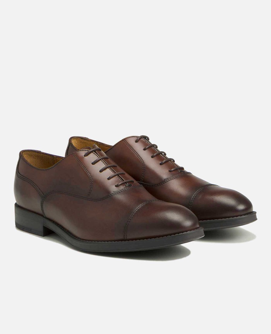 KOST Derby- En Oxford-Schoenen | Heren Bruin Lederen Oxford Schoenen