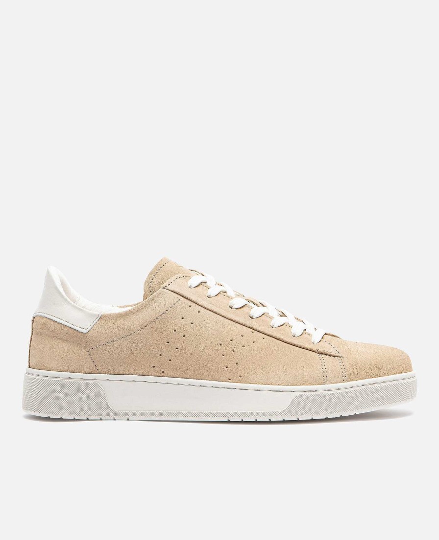 KOST Sneakers | Heren Beige Suede Sneakers