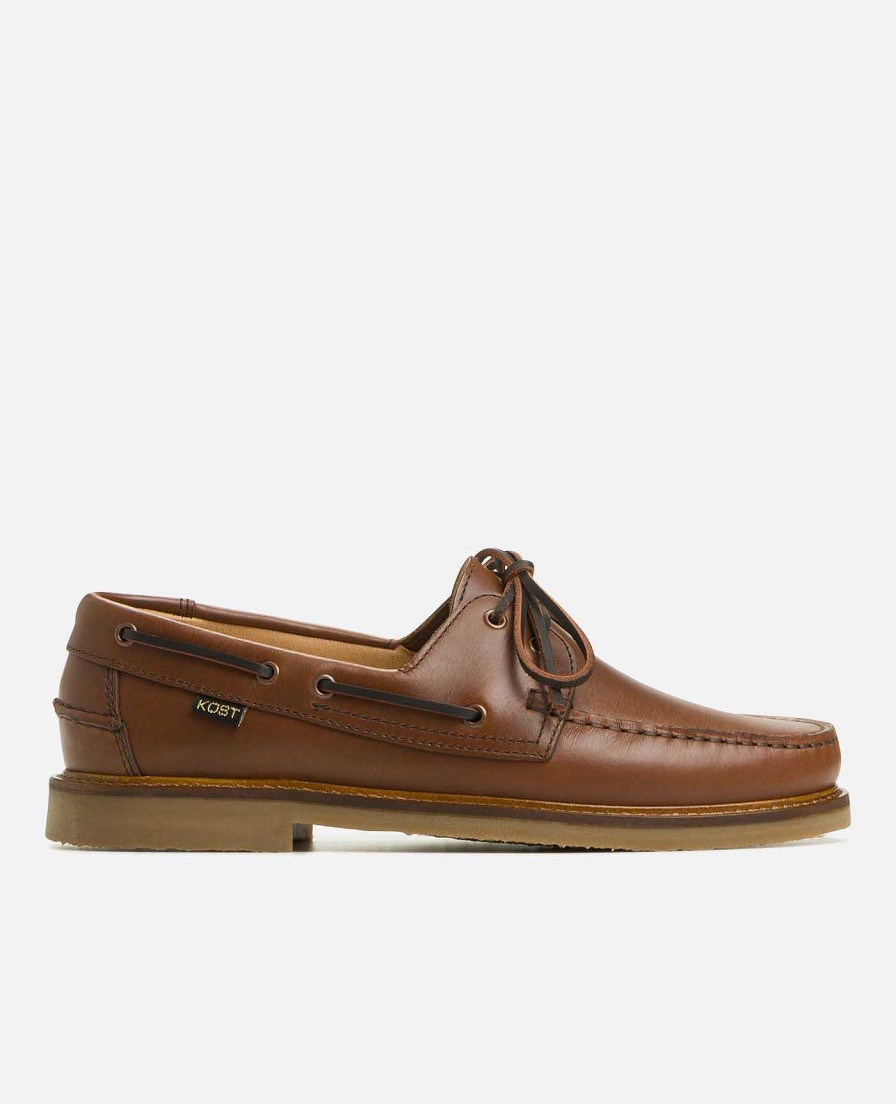 KOST Loafers | Heren Bruin Lederen Bootschoen