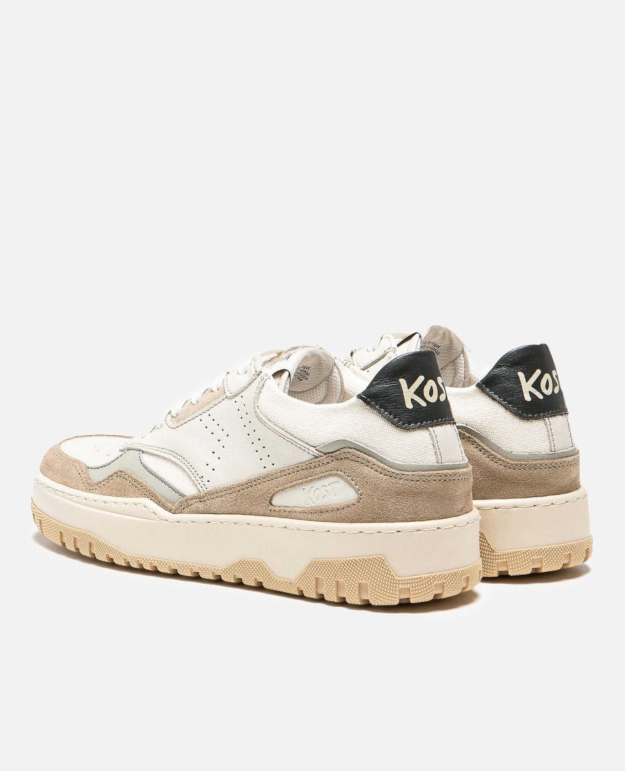 KOST Sneakers | Dames Beige Lederen Sneakers