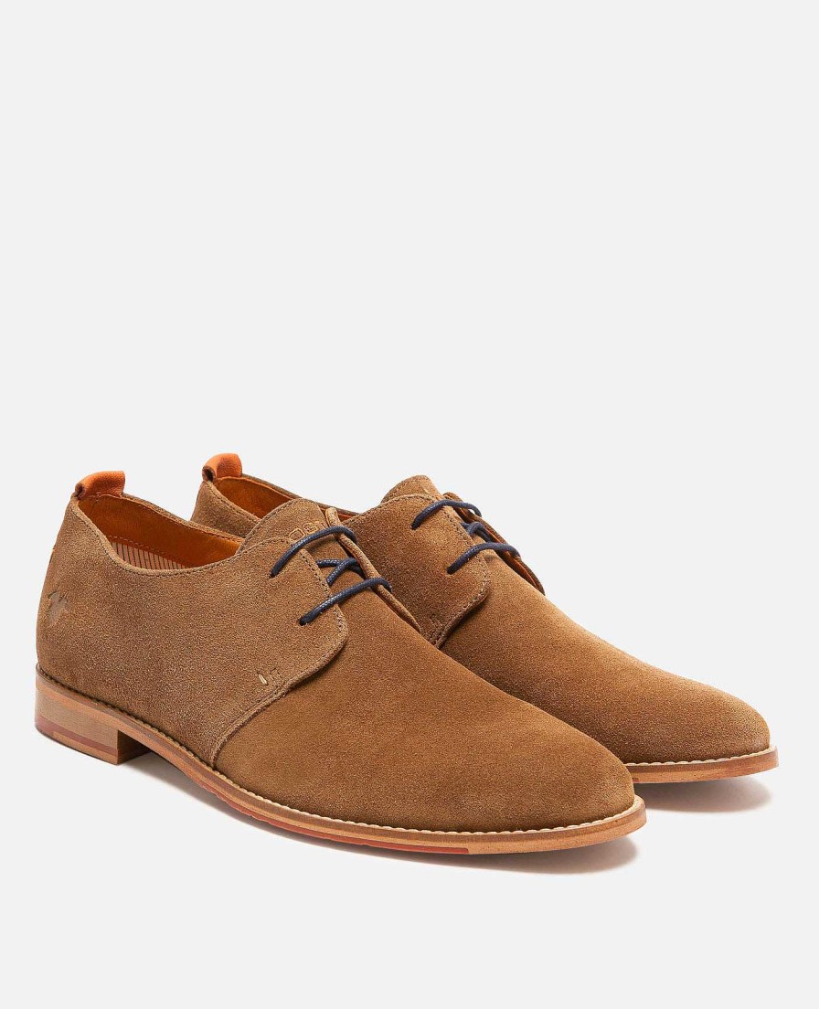 KOST Derby- En Oxford-Schoenen | Heren Bruine Suede Derbyschoenen