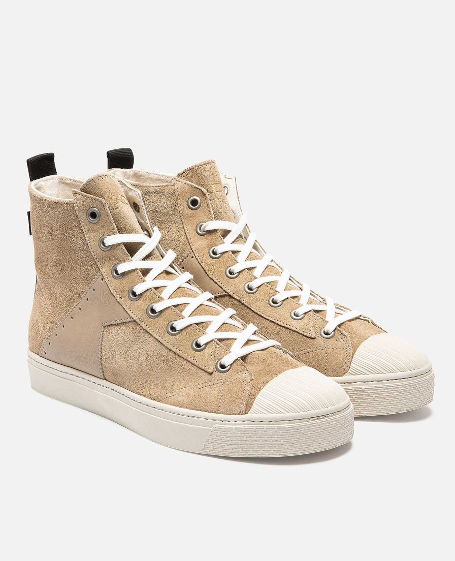 KOST Sneakers | Dames Beige Suede Milieuvriendelijke Sneakers