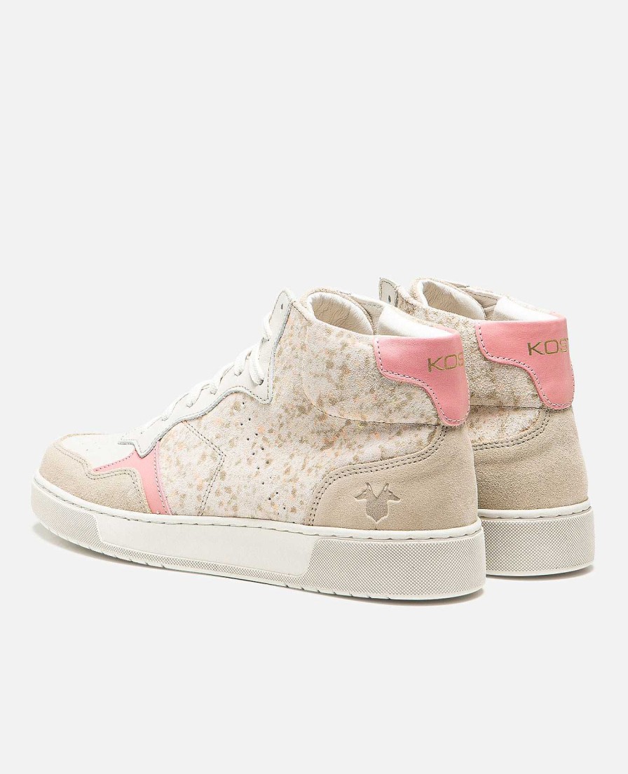 KOST Sneakers | Dames Beige Suede Sneakers