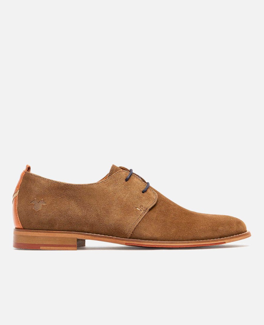 KOST Derby- En Oxford-Schoenen | Heren Bruine Suede Derbyschoenen