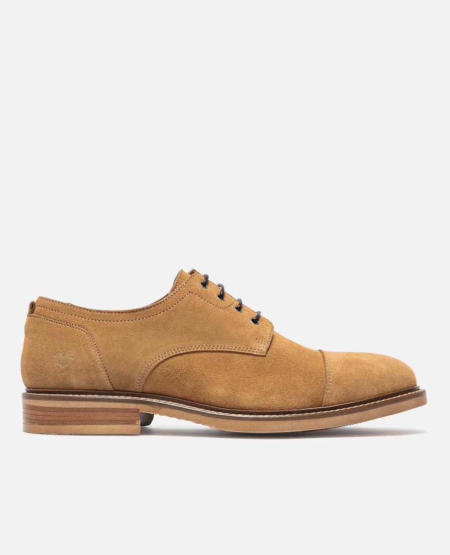 KOST Derby- En Oxford-Schoenen | Heren Bruine Suede Derbyschoenen