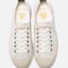 KOST Sneakers | Heren Gebroken Witte Suede Sneakers