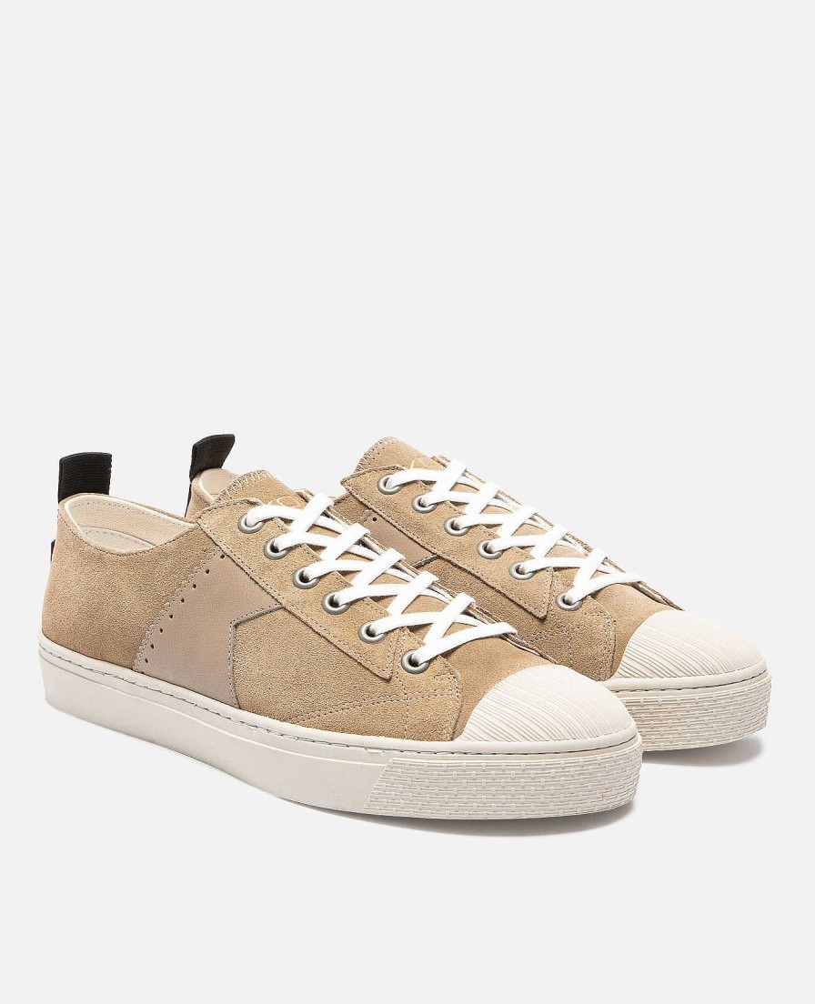 KOST Sneakers | Heren Beige Suede Sneakers