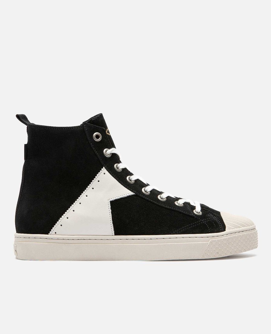 KOST Sneakers | Dames Zwarte Suede Milieuvriendelijke Sneakers