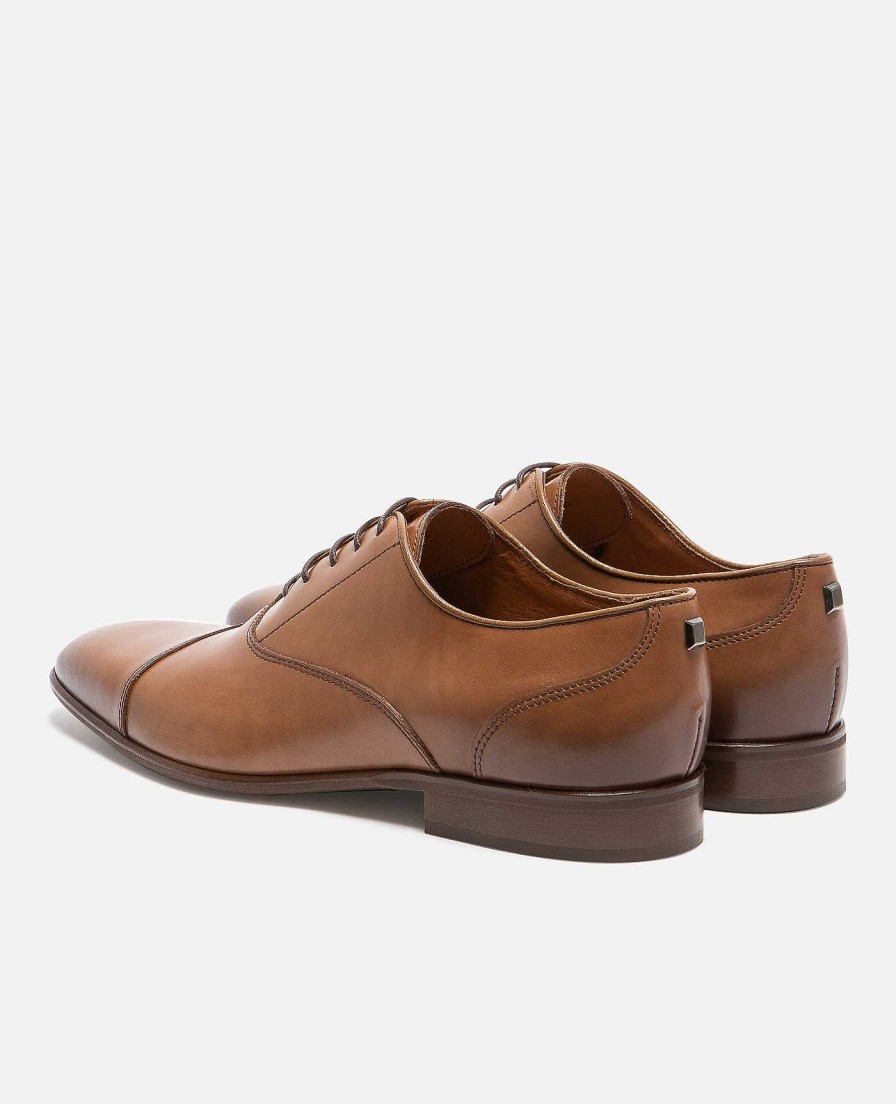 KOST Derby- En Oxford-Schoenen | Heren Bruin Lederen Oxford Schoenen