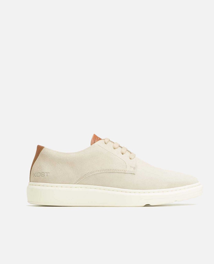 KOST Sneakers | Heren Suede Beige Sneakers