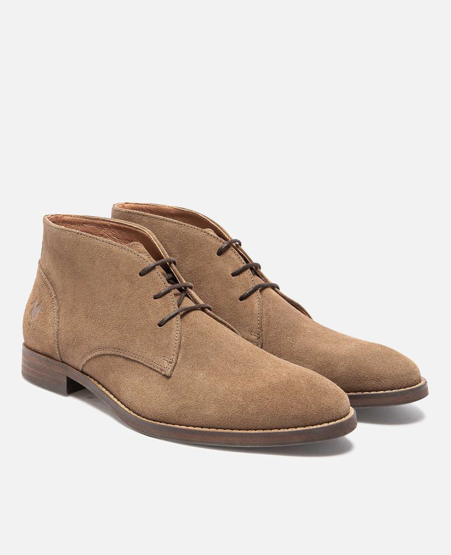 KOST Laarzen | Heren Bruine Suede Chukka-Laarzen