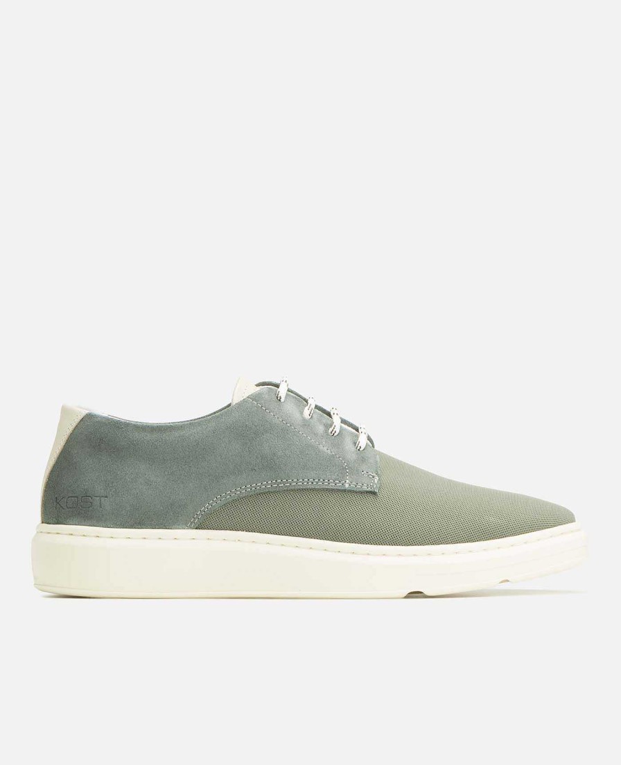 KOST Sneakers | Heren Suede Kaki Sneakers